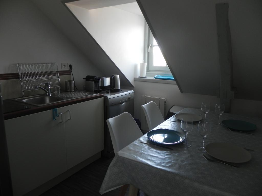 Appartement Rue Haute Онфлёр Экстерьер фото